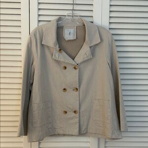 Double-Breasted Spring Jacket